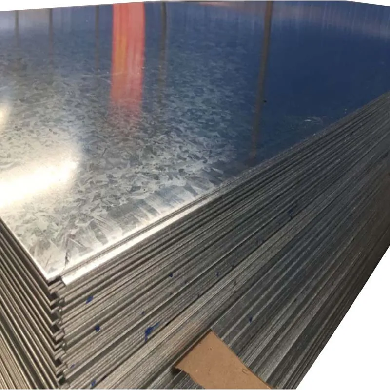 Galvanized steel plate